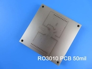 Rogersro3010 PCB ceramisch-gevulde PTFE samenstellingen met ENIG voor rf-Toepassingen