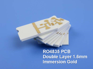 RO4835 PCB laag met hoge frequentie 10mil 20mil 30mil 60mil met onderdompeling goud zilver tin