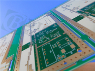 RO3210 hoogfrequente circuitmaterialen 2-laag rigide PCB met onderdompeling Goudmonster