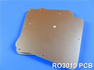 RO3010 PCB 4-laag 2,7 mm Geen blinde vias geplatte 1 oz (1,4 mils) buitenste lagen Cu gewicht