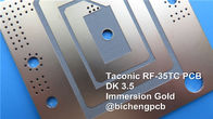 Taconic Hoge Frequentie rf-35TC drukte Kringsraad 30mil 0.762mm PCB rf-35TC met Zwart Soldeerselmasker voor Antennes