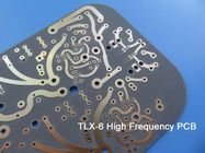 Taconic Hoge Frequentie tlx-6 drukte Kringsraad tlx-6 rf PCB van 62mil 1.575mm met Onderdompelingsgoud