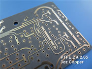 F4B PCB van hoge die Frequentiepcb PTFE rf op 1.60mm dik met Onderdompelingsgoud, Zilver, Tin en OSP wordt voortgebouwd