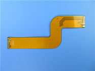 Multilayer Flexibele PCBs Polyimide PCBs bij 0.25mm dik met Onderdompelingsgoud