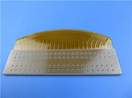 Eenlaagse kleefstof flexibel pcb gebouwd op polyimide met onderdompeling goud voor instrumentenpaneel