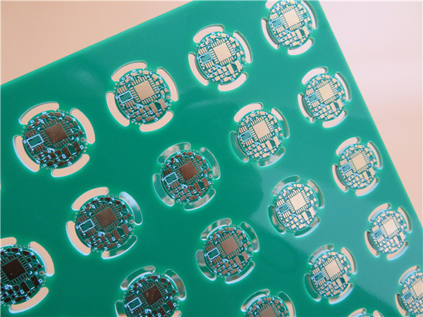 Immersoin Gouden PCB op 4 laagkoper met Blinden via en Groene soldermask