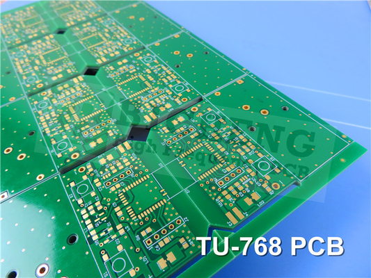 TU-768 PCB 2-laag 0,8 mm onderdompeling goud
