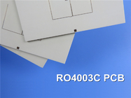 Rogers 4003 de Lage Behandelde Folie van Profielrf PCB 20.7mil RO4003C LoPro Omgekeerde met Goud voor Blok Met geringe geluidssterkte