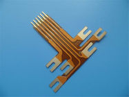 Onderdompeling Gouden flexibele PCBs met zware koperraad Flex PCBs gele coverlay van 2 oz FPC