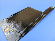 De Krings (FPC) Prototype dubbel van Laag Flexibel Pritned met Zwarte Coverlay en Onderdompelingsgoud voor RFID
