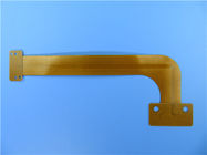 Multilayer Flexibele Gedrukte Kring (FPC) 4 lagen Flex PCB met Dikke 0.25mm en Onderdompelingsgoud voor Vertoning Backlight