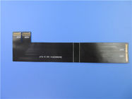 Dubbele Laag Flexibele PCB met Zwart Soldeerselmasker