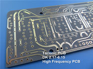 Taconic Hoge die Frequentiepcb op tlx-9 62mil 1.575mm met Onderdompelingszilver wordt voortgebouwd voor Mixers, Splitsers, Filters &amp; Combines