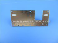 De 2-laag Rogers van PCB van de Rogersro4730g3 Hoge Frequentie 4730 van de de Kringsraad DK3.0 DF 0,0028 van 20mil 0.508mm Gedrukte de Microgolfpcb