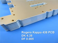 Kappa 438 de Raad van de Microgolfkring Rogers 40mil 1.016mm DK 4,38 PCB met Onderdompelingsgoud voor Verdeelde Antennesystemen