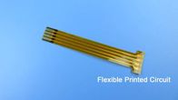 Flexibele Gedrukte Krings Verbindingsstrook Plakkend met Eenvoudig Ontwerp en Onderdompelingsgoud voor Flexibele Vlakke Kabel