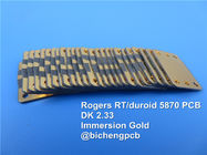 Rogers RT/Duroid 5870 31mil 0.787mm Hoge Frequentiepcb voor Radarsystemen