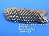 Rogers RT/Duroid 5870 62mil 1.575mm Hoge Frequentiepcb voor Punt om Digitale Radioantennes te richten