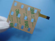 Ontwerp 3M Tape Adhesive van toetsenbord het Membraan enig-Opgeruimde flexibele PCBs FPC Polyimide PCBs