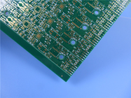 PCB hoog-Tg op Turkije-768 met 1.2mm Dik Gouden en Groen het Soldeerselmasker van de Deklaagonderdompeling wordt voortgebouwd voor Industriële Servers die