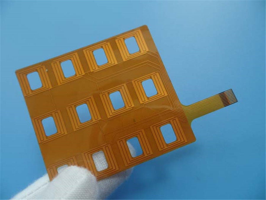 Ontwerp 3M Tape Adhesive van toetsenbord het Membraan enig-Opgeruimde flexibele PCBs FPC Polyimide PCBs