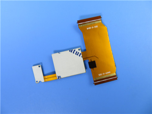 Multilayer 4 Lagen Flexibele PCB voor GPRS-het Goud van de Routeronderdompeling