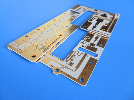 TSM-DS3 High Frequency PCB Gebouwd op 30mil 0.762mm dubbelzijdige platen met onderdompeling goud