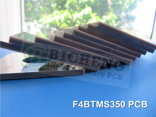 F4BTMS350 2-lagig stijf PCB 6,35 mm dik met soldeerniveau met hete lucht (HASL)