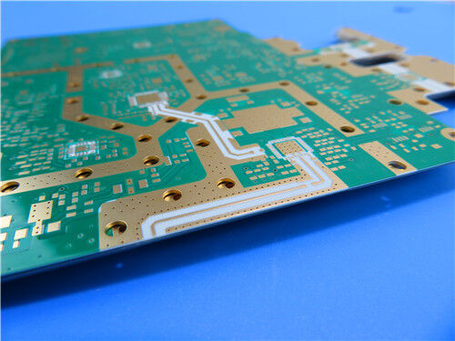 RO4003C High-Frequency Laminate PCB 6 laag Hybrid Stack-Up, 1,74 mm, hard goud, blind vias, IPC klasse 3 voor automotive radar & 5G