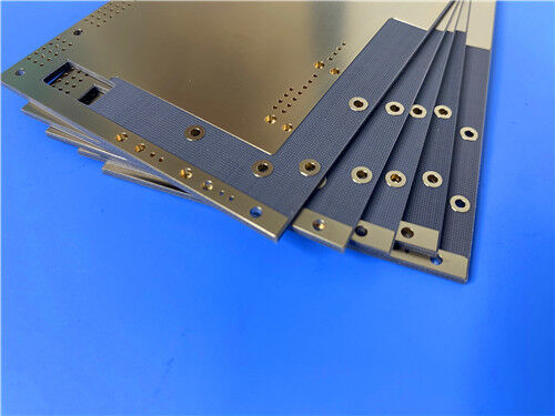 F4BTMS233 DK2.33 3,5 mil substraat kern PCB ENIG Finish Keramisch gevulde PTFE-laminaat en ultra-dunne PCB-oplossingen voor microgolven, RF