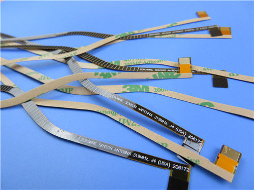 Kies Opgeruimde Antenne Flexibele PCB op Polyimide met Onderdompelingsgoud en 3M Tape en de Geleverde Massaproduktie van pi uit Versteviger