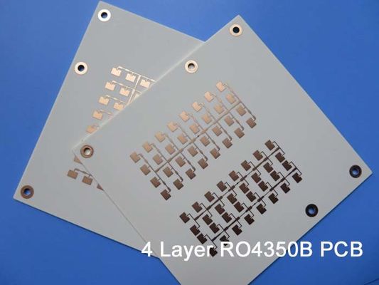 4 de Raad van de laagrf Kring op Rogers 60mil RO4350B en 10mil RO4350B met Achterboor voor UHFkoppeling