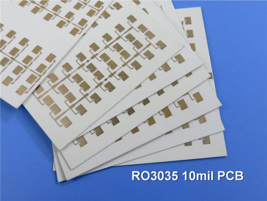 Rogers RO3035 Hoogfrequente PCB 2-laags Rogers 3035 10mil Circuit Board DK3.5 DF 0.0015 RF Microgolf PCB