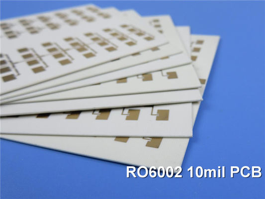 Rogers PCB gebouwd op RT/Duroid 6002 10mil 0.254mm DK2.94 met Immersion Gold voor RF Microgolf Phased Array Antennes