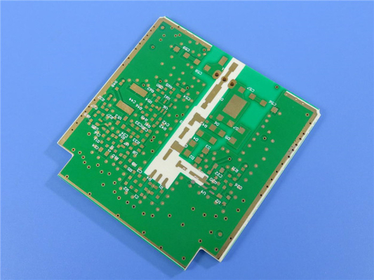 Hybride PCB Gemengde Materiële Verschillende Materialen Gecombineerde PCB van de Kringsraad RO4350B + FR4 + RT/duroid 5880 met Goud